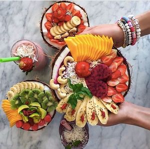 Smoothie Bowl Galore at Cafe Organic in Kerobokan Kelod