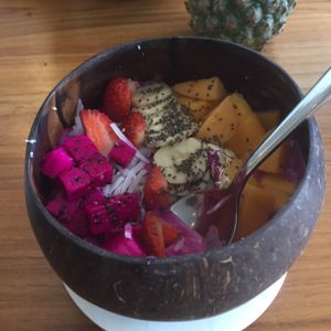 dragon bowl at Cafe Organic in Kerobokan Kelod