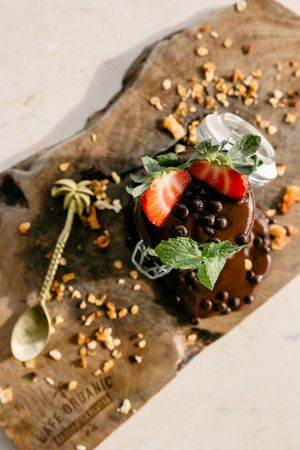 Chia Cup- Filled with superfoods at Cafe Organic in Kerobokan Kelod