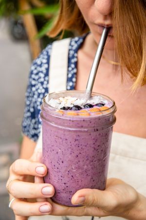 Berry Bliss at Cafe Organic in Kerobokan Kelod