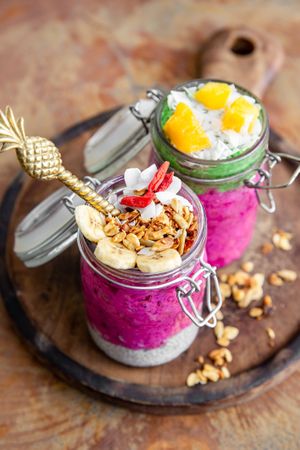 Chia cups at Cafe Organic in Kerobokan Kelod