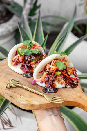 Bao Buns at Cafe Organic in Kerobokan Kelod