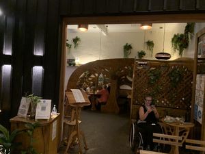 Inside at Elixiba in Byron Bay