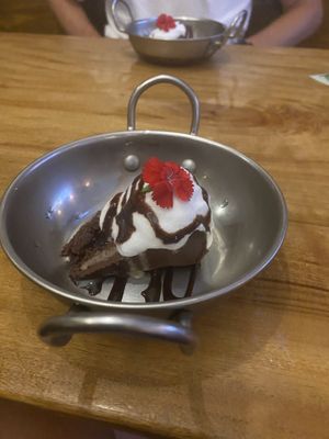 Chocolate Cake at Elixiba in Byron Bay