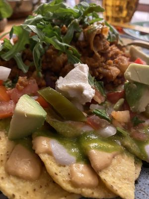 Nachos  at Elixiba in Byron Bay