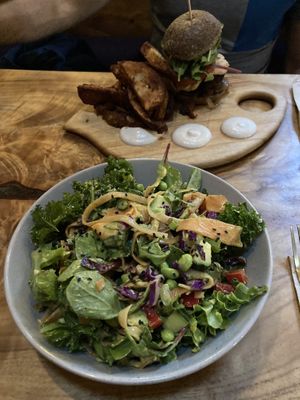 Burger und Bowle  at Elixiba in Byron Bay