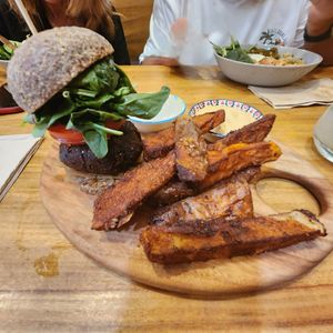 Humble Burger at Elixiba in Byron Bay
