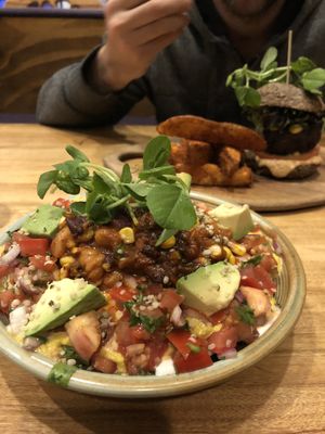 Nachos  at Elixiba in Byron Bay