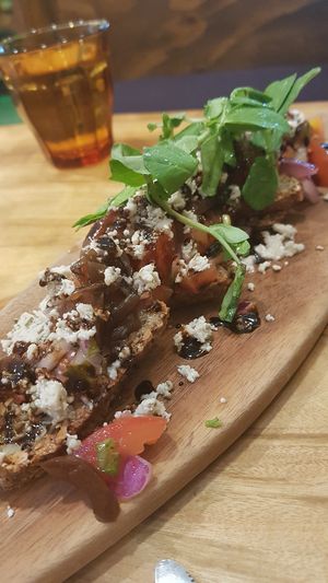 Bruschetta at Elixiba in Byron Bay