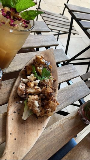 Cauliflower Bites at Elixiba in Byron Bay