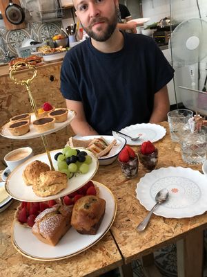 Sunday Vegan Afternoon Tea at Lele's in East London