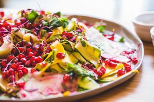 Our fresh salads at Lele's in East London