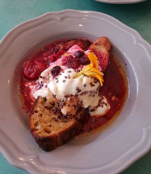 French toast at Lele's in East London