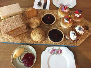 Afternoon tea for two  at Lele's in East London