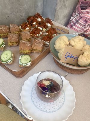 Afternoon tea at Lele's in East London