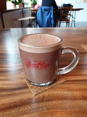 Spiced cacao! at Dandelion Cafe in Saltaire