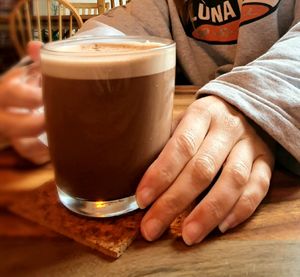 Spiced cocoa at Dandelion Cafe in Saltaire
