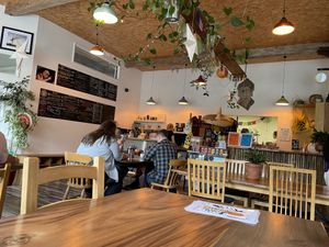   at Dandelion Cafe in Saltaire