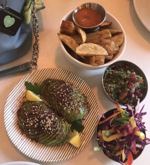 This was the best avocado dish I’ve ever had 💚  at Dandelion Cafe in Saltaire