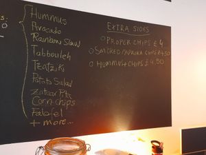 Menu part 2 (August 2023) at Dandelion Cafe in Saltaire