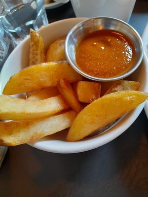 Chips (August 2023) at Dandelion Cafe in Saltaire