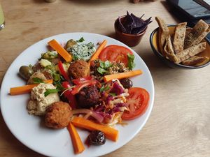 Mezze at Dandelion Cafe in Saltaire