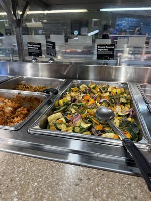 vegan hot bar   at Lakewinds Food Co-op Chanhassen in Chanhassen