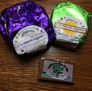 vegan alfajores are vaquita dulce de leche at Rincon Natural in La Plata