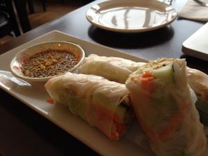 Tofu fresh roll at Tamayo's in Oak Harbor