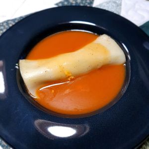 soup with canneloni take away menu Christmas 2020 at Amaranth in Merelbeke