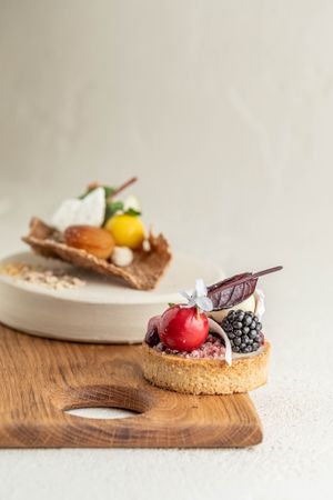 Amaranth - variety of desserts at Amaranth in Merelbeke