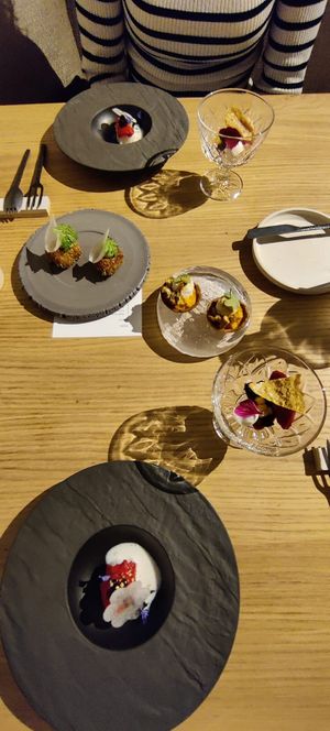 Appetizers at Amaranth in Merelbeke