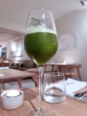 Non alcoholic drinks at Amaranth in Merelbeke