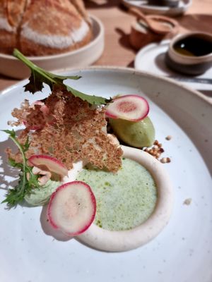 Entree at Amaranth in Merelbeke