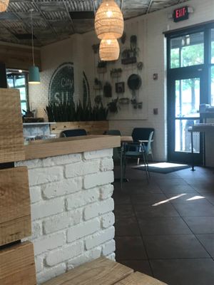 Interior at City Silo Table + Pantry in Memphis