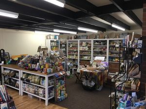 What you see on entering the shop at Friendly Foods in Wolverhampton