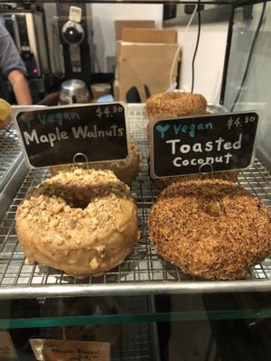 Maple walnut & toasted coconut at Good Town Doughnuts in Costa Mesa