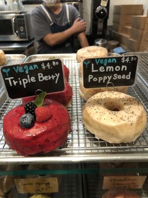 Triple berry & lemon poppy seed at Good Town Doughnuts in Costa Mesa