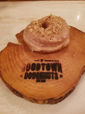 Maple glazed donut! at Good Town Doughnuts in Costa Mesa