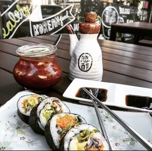 Sushi  at Bibimcup in Dusseldorf