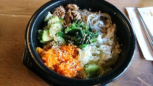 bibimbap  at Bibimcup in Dusseldorf
