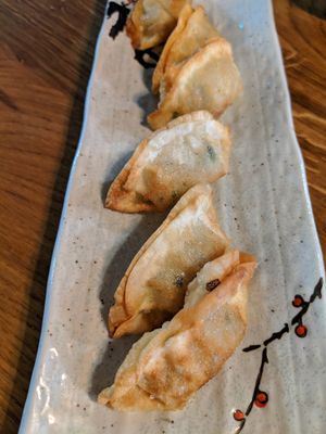 Vegetable mandu at Bibimcup in Dusseldorf