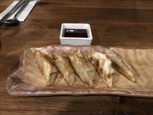 Gemüse Mandu at Bibimcup in Dusseldorf