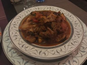 pisto  at El Shamuskia'o in Havana