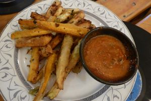 Veg tempura at El Shamuskia'o in Havana
