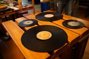 inside at El Shamuskia'o in Havana