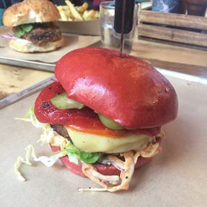 Beyond Meat Burger  at Doghouse  in Glasgow