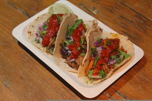 Authentic vegan Tacos in Paris for the first time ! at The Mexican Standoff - Pop-up in Paris