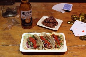 The snack menu :

A quick snack before hitting the road back ! at The Mexican Standoff - Pop-up in Paris