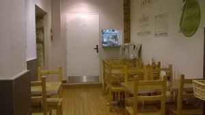 The restaurant room at The Mexican Standoff - Pop-up in Paris